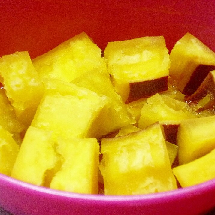 簡単 サツマイモ砂糖煮
